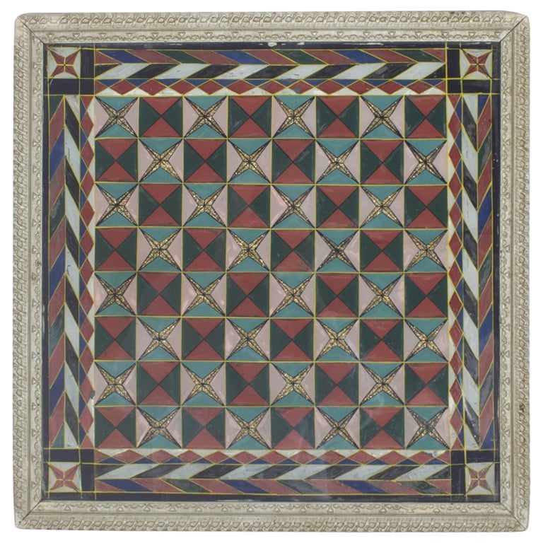Antique Game Board For Sale at 1stdibs