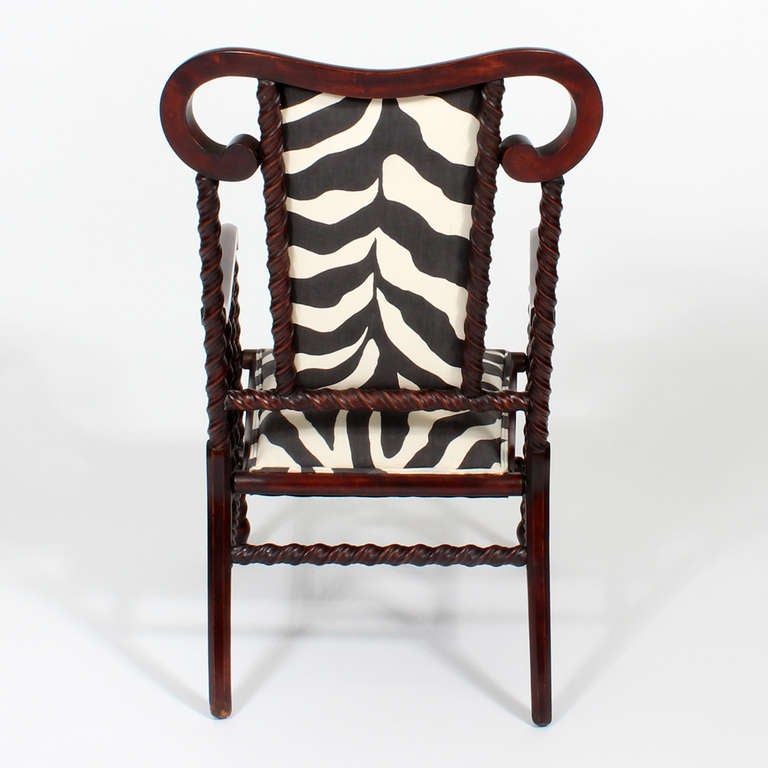 Pair of 19th Century Hunzinger Arm Chairs 3