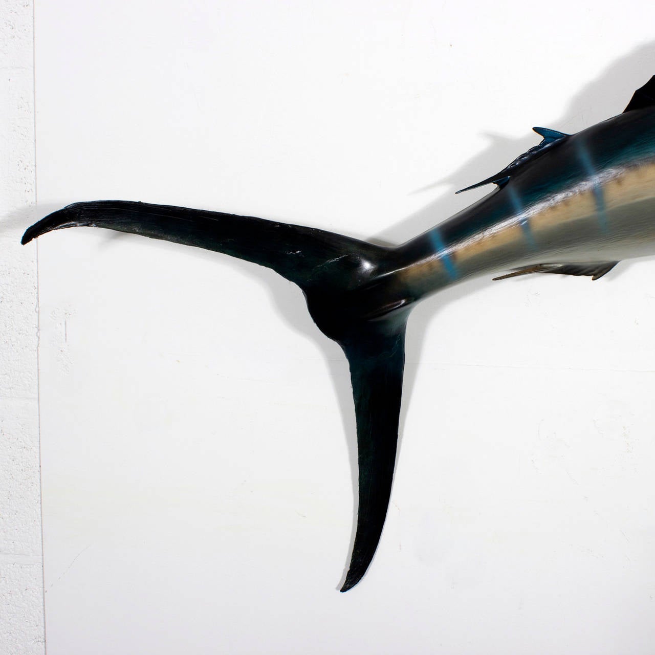 Organic Modern Marlin Skin Mount Taxidermy Fish