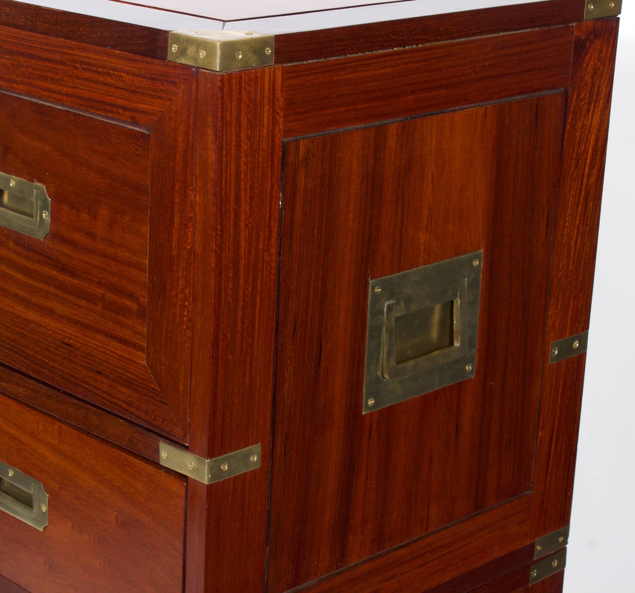 Modern Take on a Campaign Style Secretary Chest 1