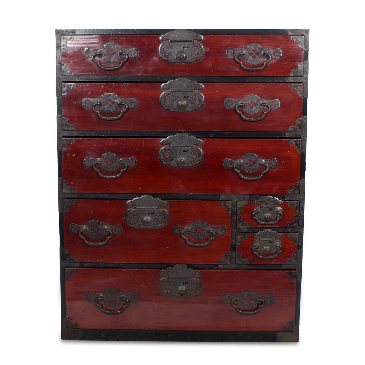 Japanese Antique Tansu Chest of Drawers