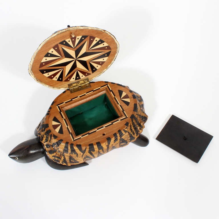 Early 20th Century Indian Star Tortoise Box 4