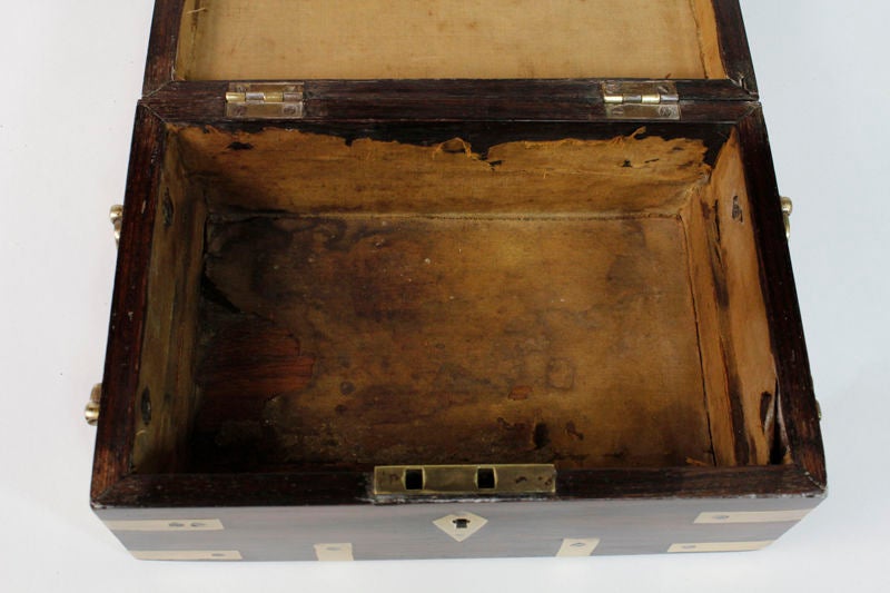 4 Tropical Hardwood Anglo Indian Cash Boxes, Priced Individually 6