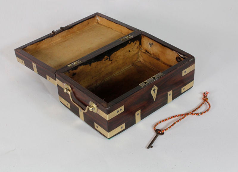 4 Tropical Hardwood Anglo Indian Cash Boxes, Priced Individually 5