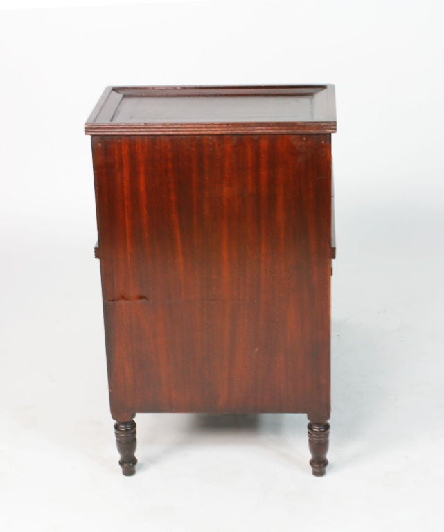 20th Century A Pair of Mahogany Bed Step Side Tables