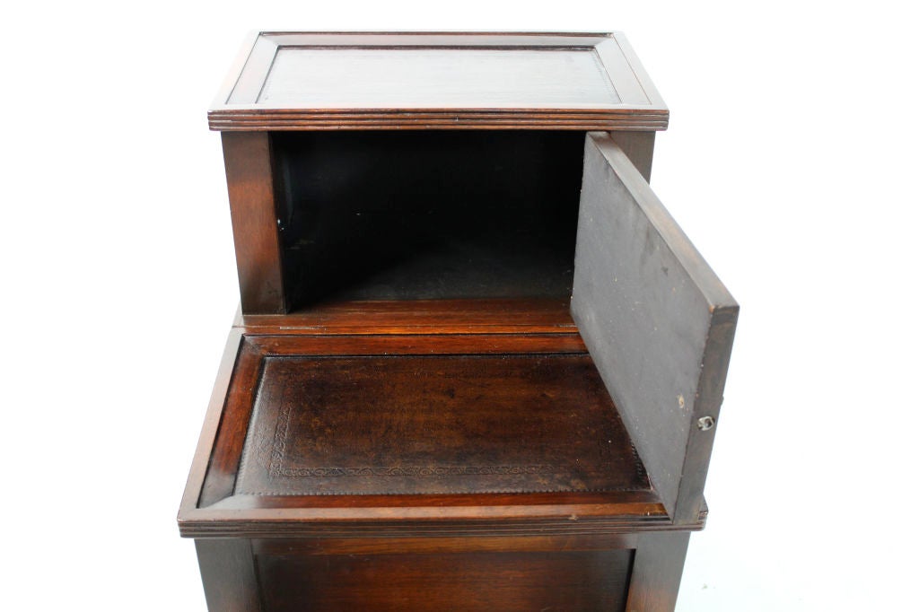 A Pair of Mahogany Bed Step Side Tables 1