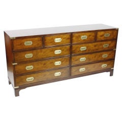 Campaign Style Double Dresser or Sideboard by Beacon Hill