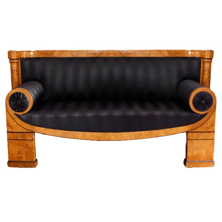 Biedermeier Sofa by Danhauser For Sale