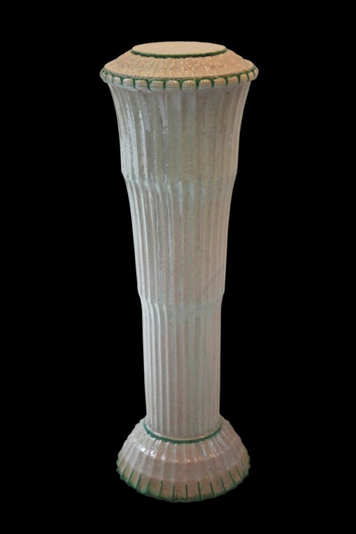 Ceramic Column Designed by Otto Prutscher