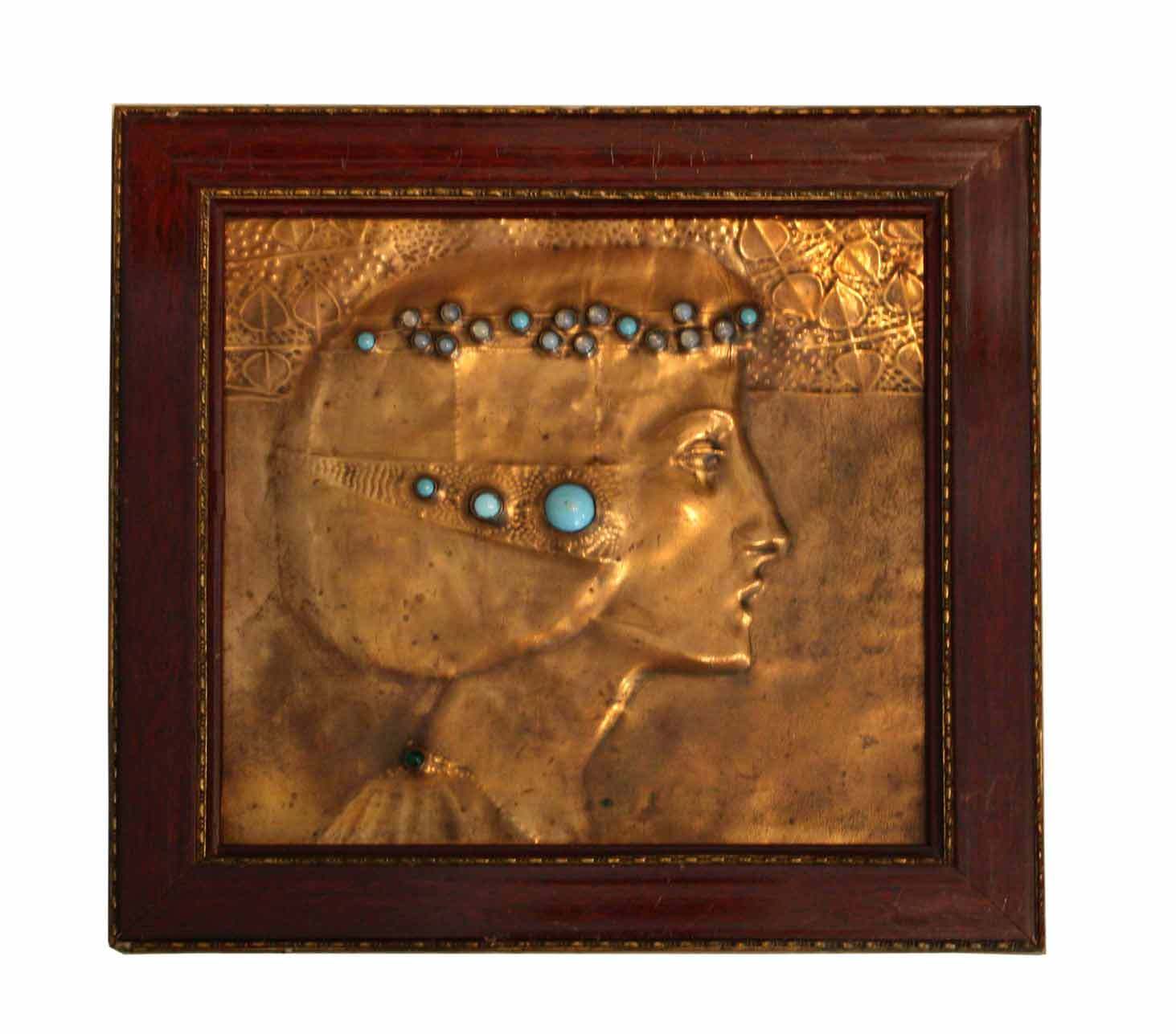 "Maiden's Head in Profile" by Georg Klimt