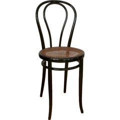 Rare High Bentwood Chair by Thonet
