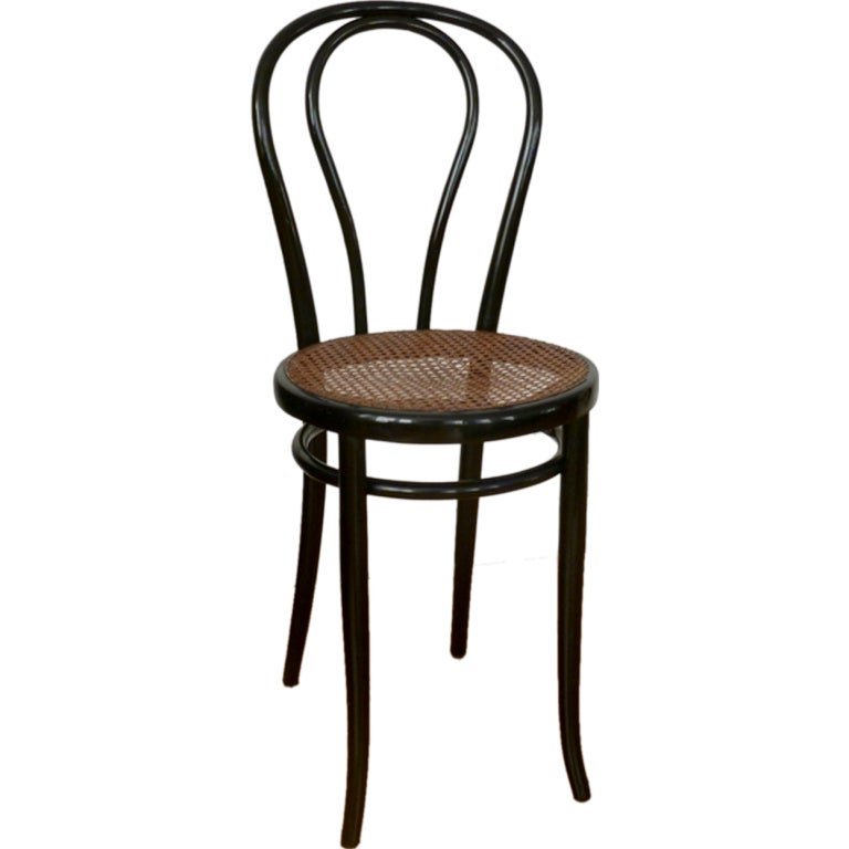 Rare High Bentwood Chair by Thonet For Sale