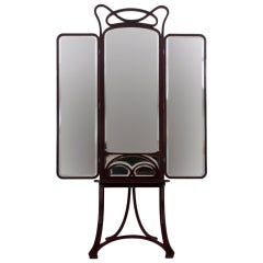 Art Nouveau Mirror by Thonet