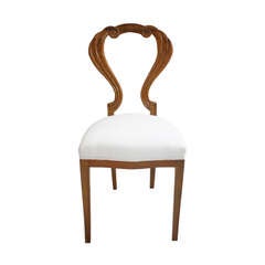 Lyrical Biedermeier Chair Antique Lyrical Biedermeier Chair