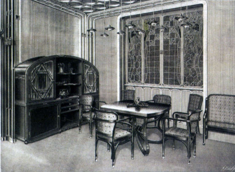 19th Century Gustav Siegel Pair of Armchairs For Sale