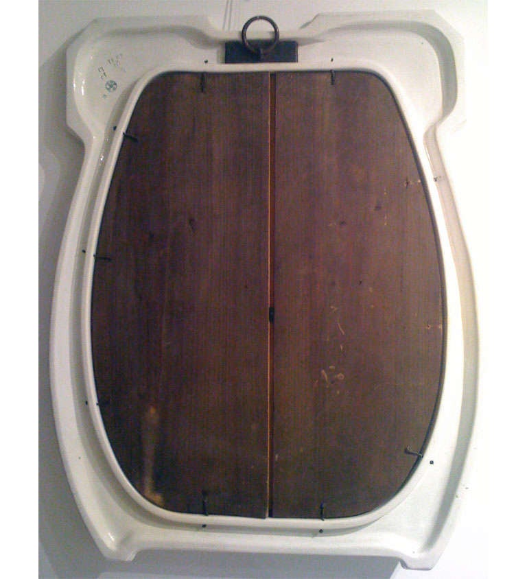 Jugendstil Mirror by Karl Rudolf Ditmar