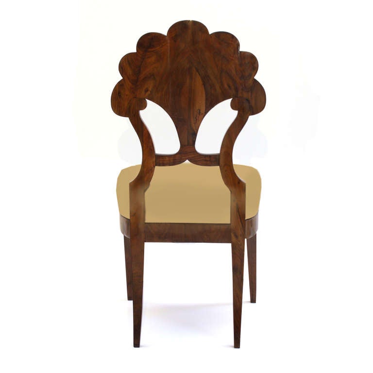Austrian Important Side Chair from the Josef Danhauser Workshop For Sale
