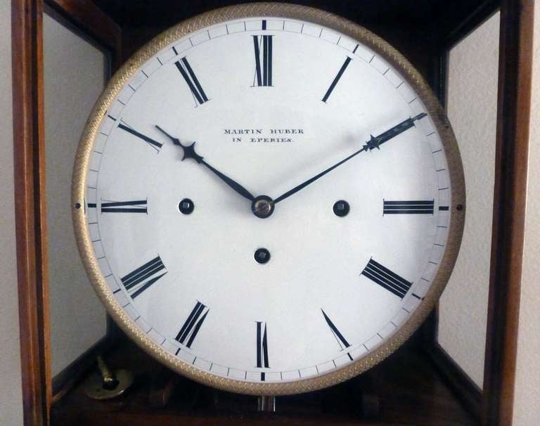 Biedermeier Regulator Lantern Clock For Sale 2