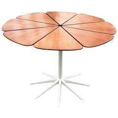 Richard Schultz for Knoll Mid-Century Redwood Petal Dining Table 7
