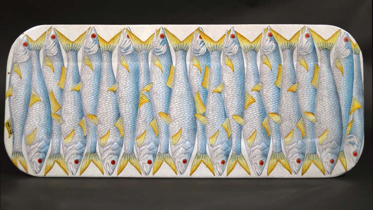 An Unusual Fornasetti Fish Tray.