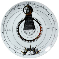 Piero Fornasetti Astronomici Porcelain Plate
