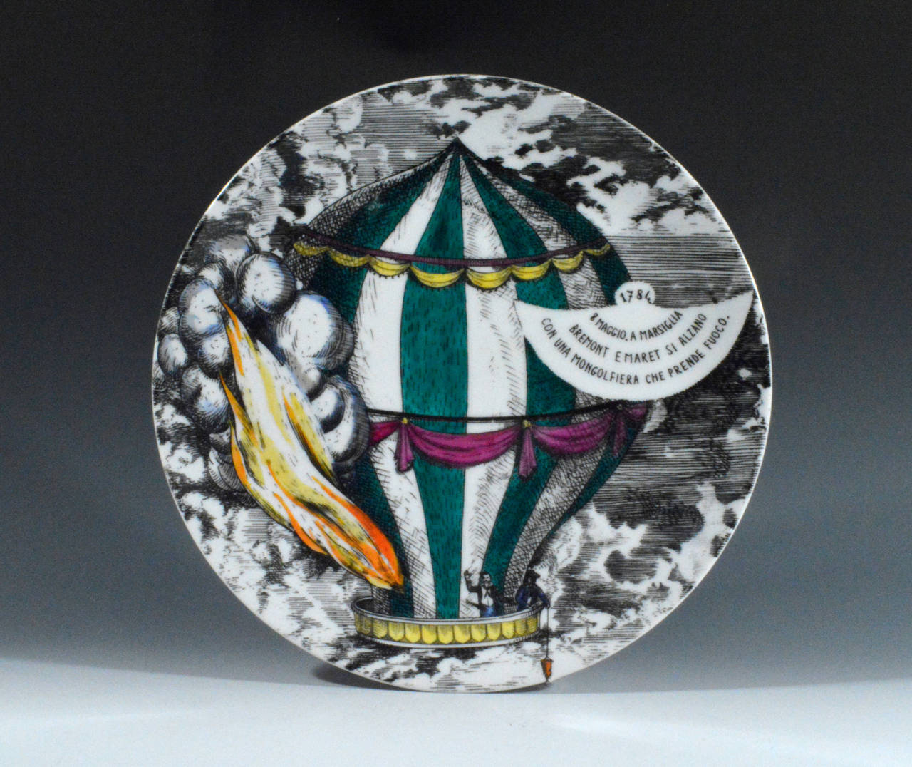 fornasetti mongolfiere