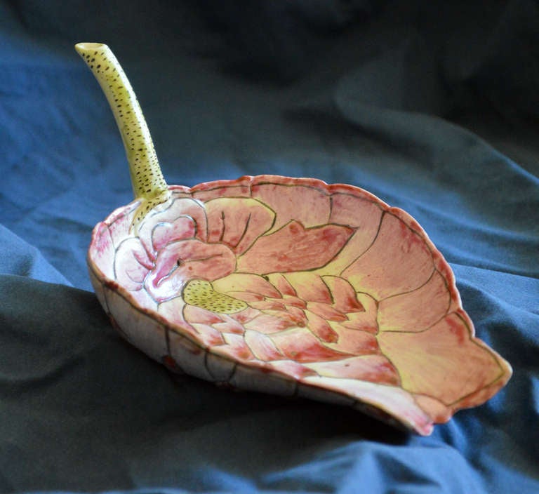 A Chinese Porcelain Lotus Water Dropper