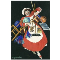 Original Gouache "Maquette" by Leonetto Cappiello, ca. 1903