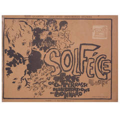 French Children
s Music Primer Illustrated by Pierre Bonnard, 1893