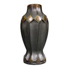 French Art Deco Period Vase by Joseph Mougin