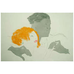 French Art Deco Period "Dance" Lithograph by Marcel Vertes, 1924 8