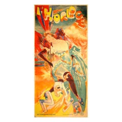 Original 1890's Antique Poster