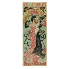 French Art Nouveau Period Event Poster by L. Guy, 1901