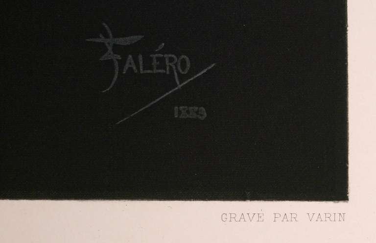 XIXe siècle Paire de gravures allégoriques de Luis Falero Works du 19ème siècle