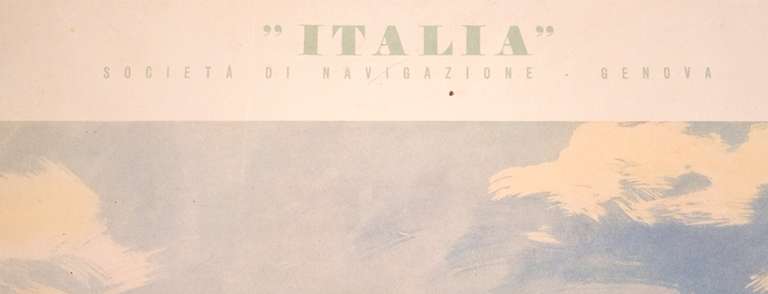 An Italian poster advertising the 