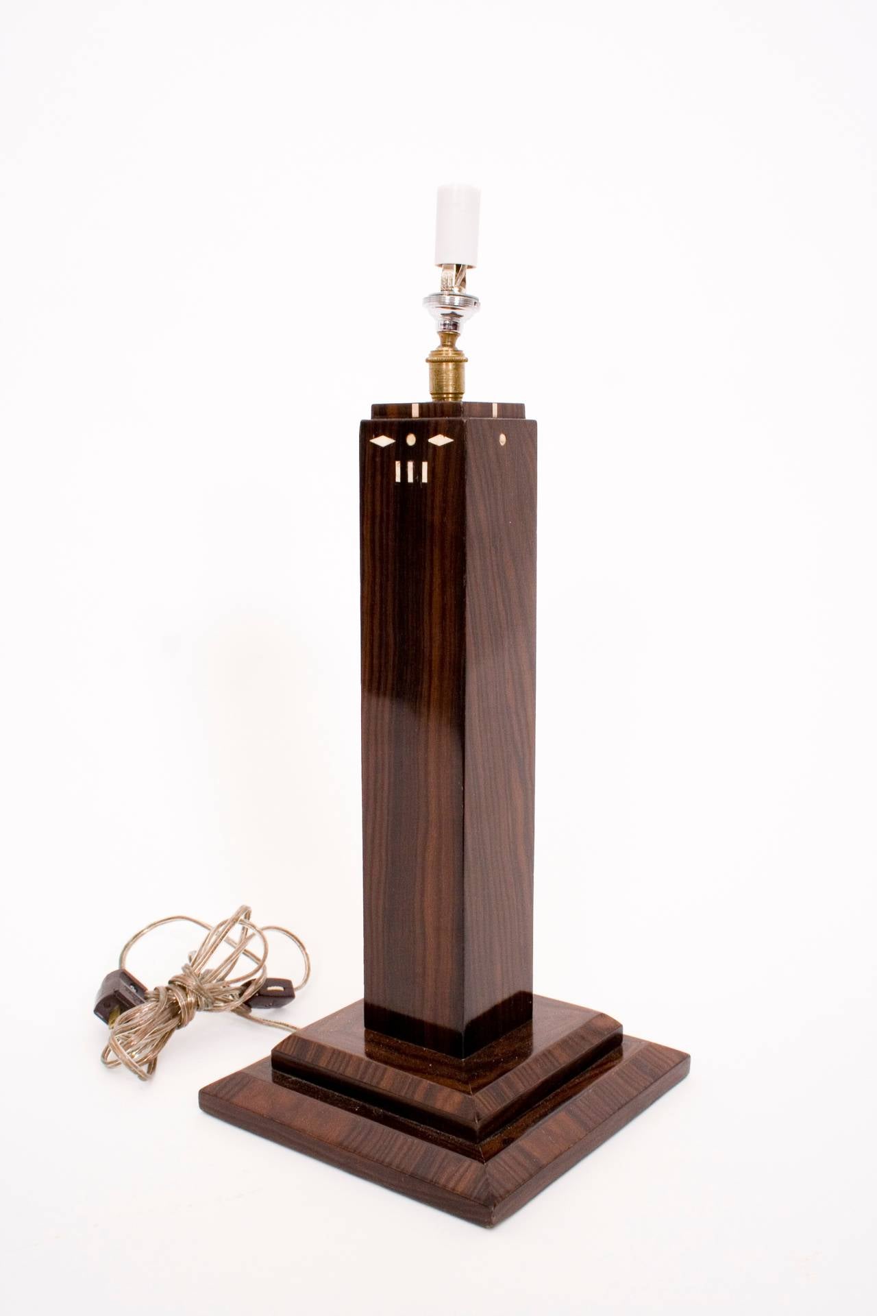 French Art Deco Period Table Lamp in the Style of Christian Krass, circa 1930