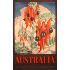 Vintage Travel Poster by Eileen Mayo, 1952