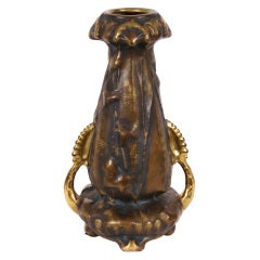 Austrian Art Nouveau Period Ceramic Vase by Amphora, circa 1905-1918