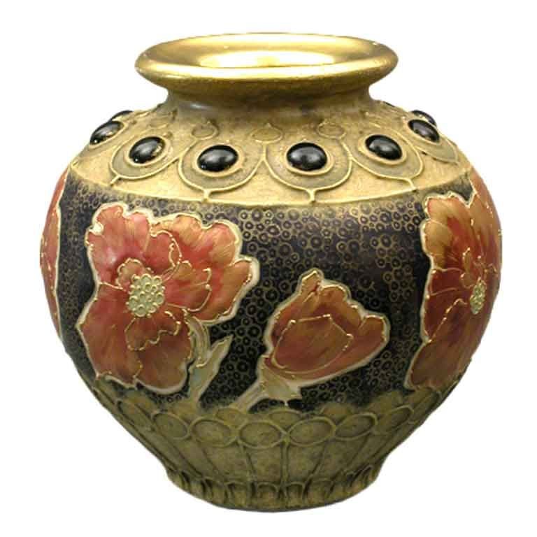 Amphora Gres-Bijou Pansy Vase