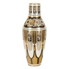 French Art Deco Period Vase by Pinon Heuze for Sevres, circa 1920s