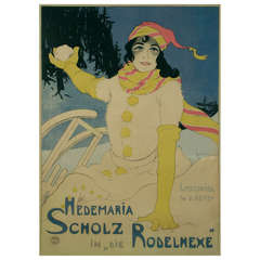 German Theatre Poster by Walter Schnackenberg, circa 1921 11