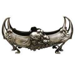 Art Nouveau Flower Dish Designed by Hugo Leven