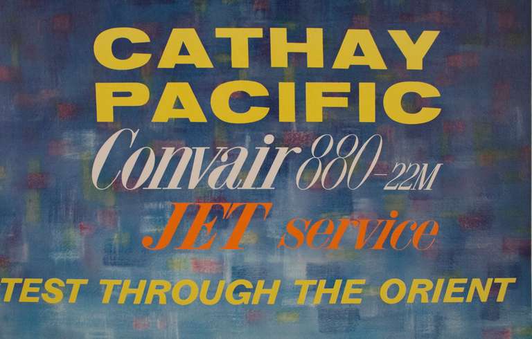cathay pacific poster