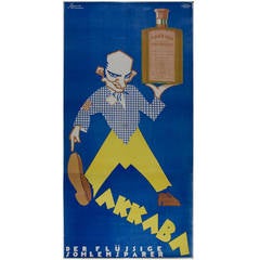 Austrian Art Deco Period Poster by Victor Slama, circa 1928