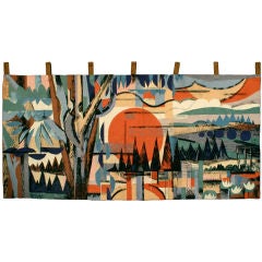 Braquenie Aubusson Tapestry by Henri Brivet