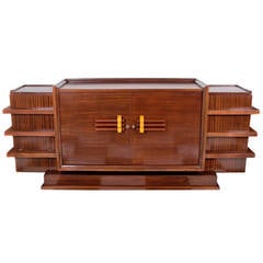French Art Deco Period Rosewood Buffet, circa 1930s 12