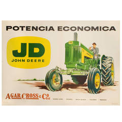 Vintage Argentinian John Deere Poster, circa 1950s 9
