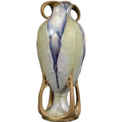 Austrian Art Nouveau Period Vase by Paul Dachsel for Amphora, circa 1902-1903 8