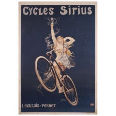 Antique Original French Art Nouveau Period Poster by H. Gray, 1899
