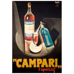 Italian Futurist Period Liquor Poster by Marcello Nizzoli, 1928